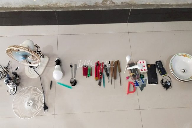 Razia Mendadak, Rutan Kuala Kapuas Bertekad Berantas Halinar