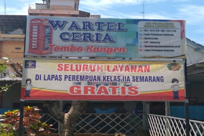 Wartel Ceria "Tombo Kangen" LPP Semarang Tetap Buka di Hari Libur