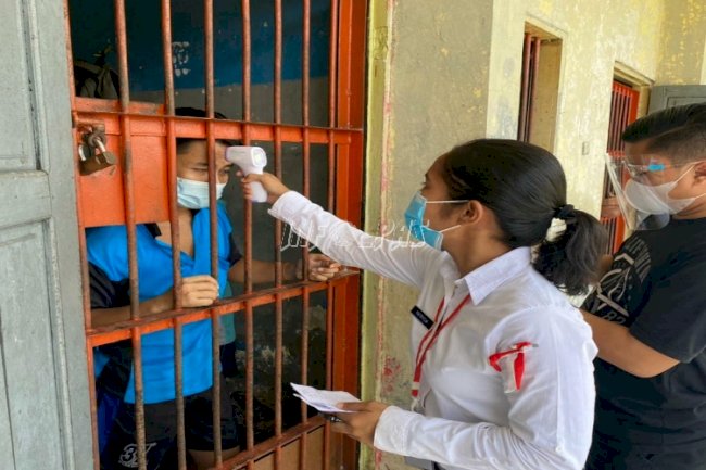 CPNS Perawat Rutan Kuala Kapuas Berikan Pelayanan Optimal