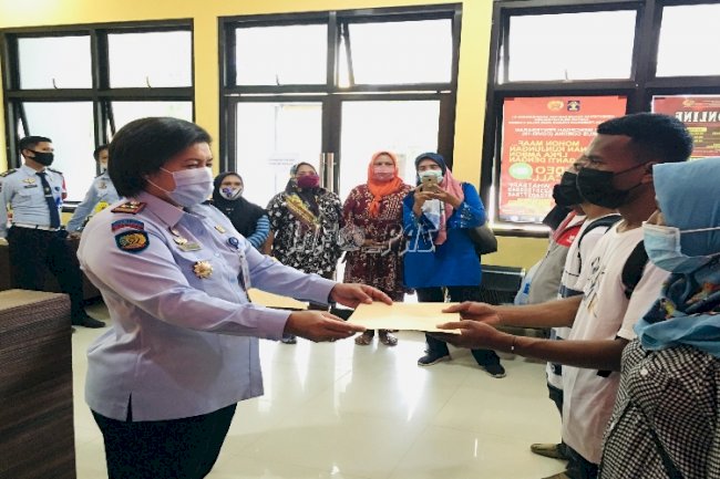 Pulangkan 8 Anak, Ini Pesan Kepala LPKA Ambon