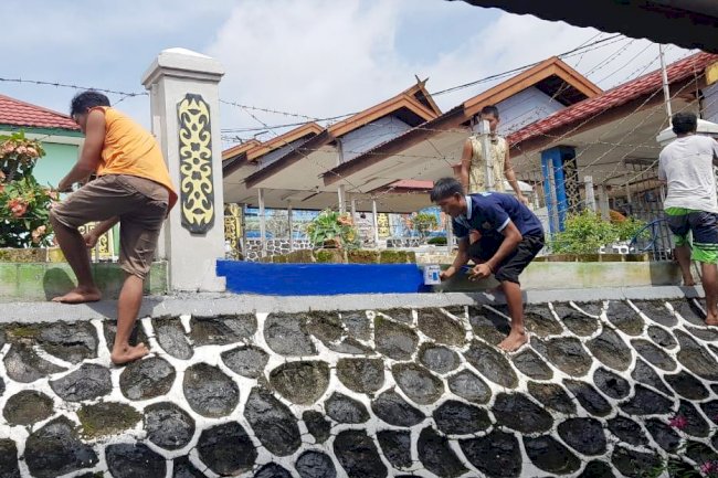 Terus Berbenah, Lapas Muara Teweh Revitalisasi Bangunan