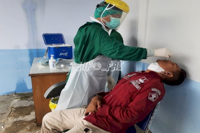7 Petugas Rutan Kuala Kapuas di-Swab PCR
