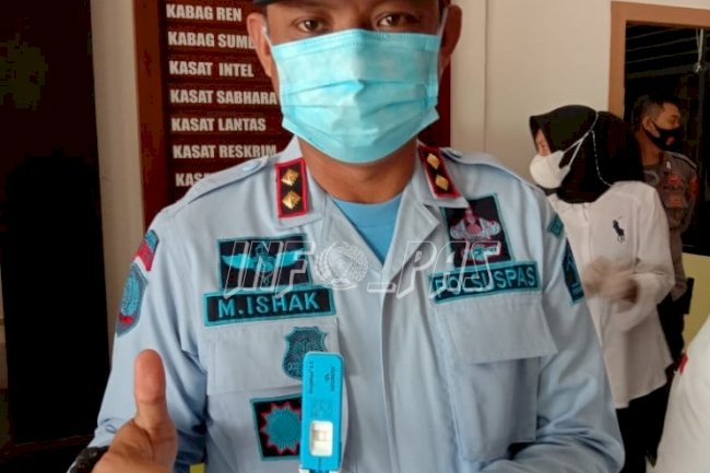 Sambangi Polres, Karutan Sinjai Tes Narkoba, Hasilnya Negatif