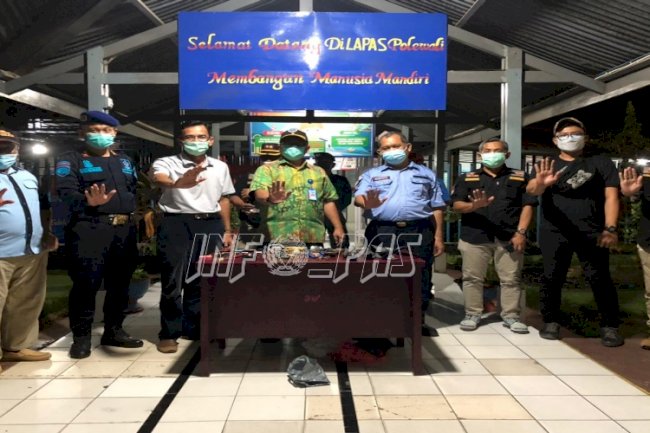 Kanwil Kemenkumham Sulbar Jalin Sinergi dengan BNNP Sulbar dan BNNK Polewali Mandar