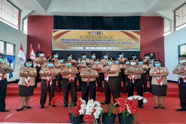 Lapas Ambon Gelar Musyawarah Pembimbing Gudep Sahardjo