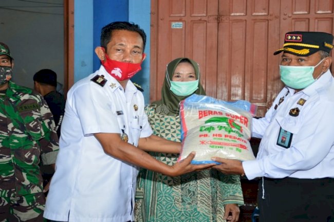 Lapas Watampone Bantu Warga Terdampak Kebakaran