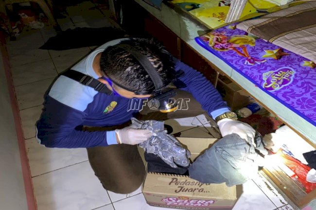 Penggeledahan Rutin Stabilkan Kamtib di Rutan Manado 