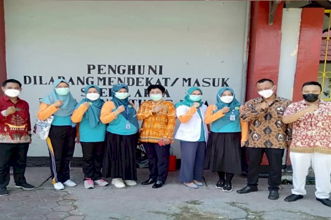 Lapas Sampit – Puskemas Ketapang Wujudkan Pelayanan Kesehatan Optimal