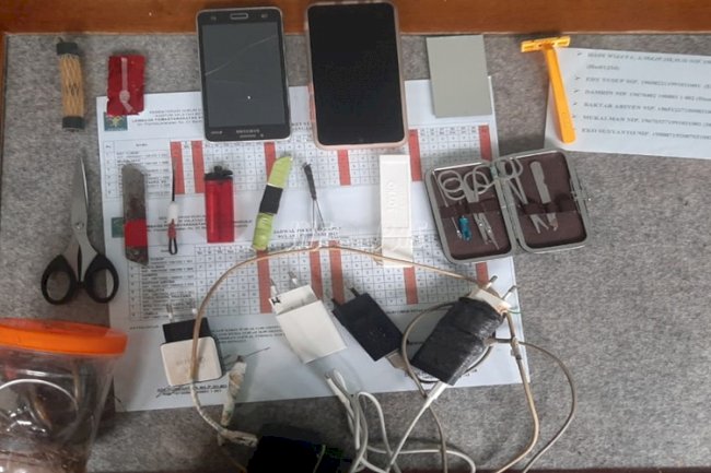 Satops Patnal Lapas Bengkulu Amankan WBP Miliki Narkoba