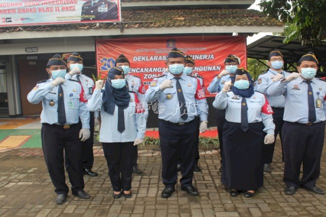 Kabapas Pati Kukuhkan Satgas Penguatan WBK/WBBM