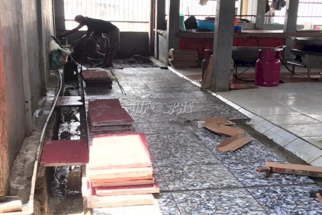 Perhatikan Kualitas Makanan, Rutan Kuala Kapuas Lakukan Perbaikan Dapur