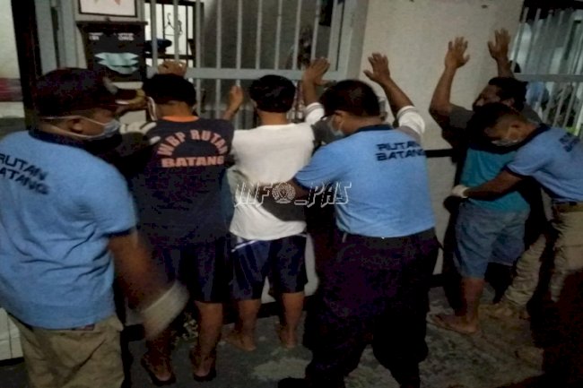 Satops Patnal Gabungan Geledah Rutan Batang, Nihil Narkoba & HP