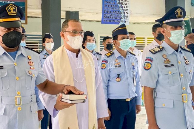 Lantik Dua Pejabat, Kalapas Kupang Inginkan ‘Warna Baru’