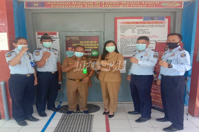 Lapas & Bapas Muara Teweh Bahas Kerja Sama dengan Disnakertranskop-UKM Barito Utara