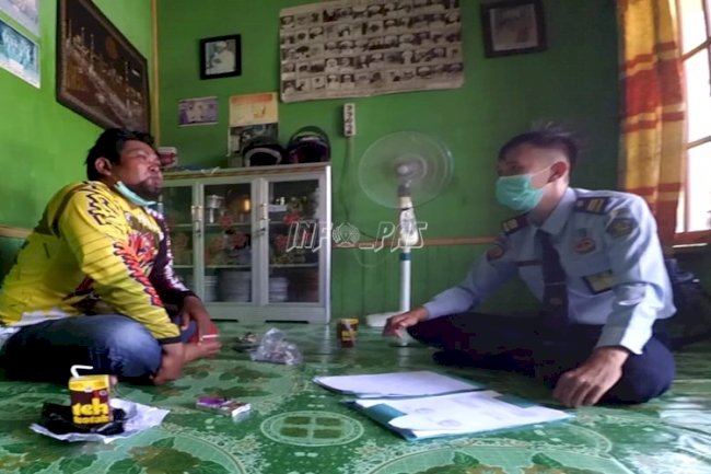 Gali Data WBP, PK Bapas Palangka Raya Rela Tempuh Jarak 140 Km