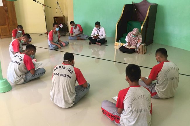 Kolaborasi LPKA Ambon - Kemenag Tingkatkan Akhlak Anak