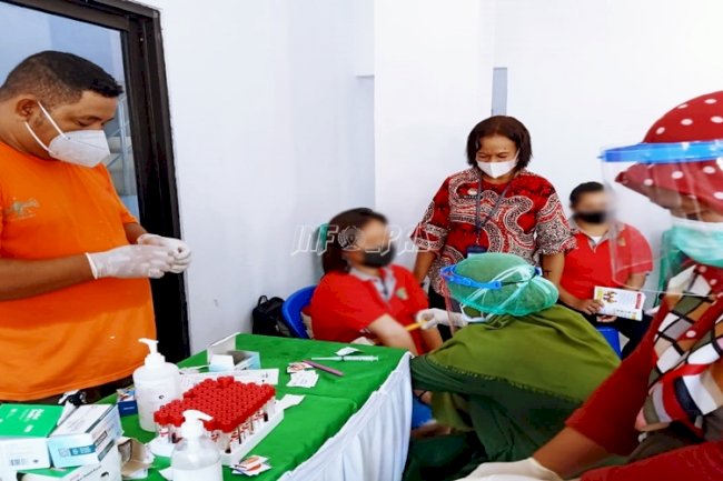 WBP LPP Ambon Ikuti Sosialisasi & Tes Penyakit IMS 