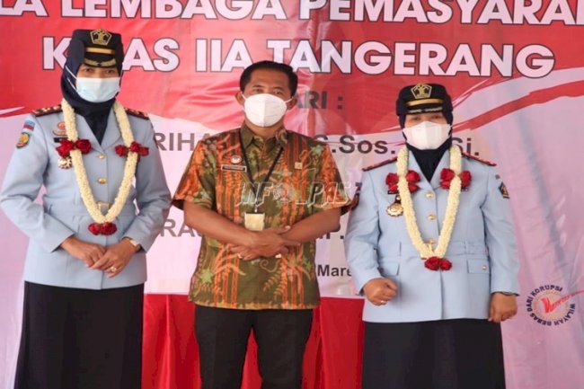 Gantikan Prihartati, Herastini Pimpin Lapas Kelas IIA Tangerang