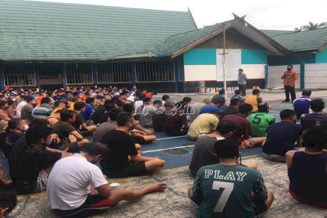 Karutan Palangka Raya Ajak WBP Hindari Peredaran Halinar