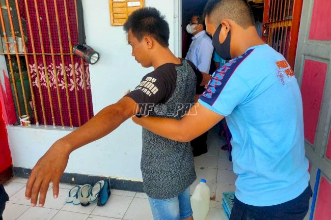 Cegah Gangguan Kamtib, KPR Razia di Rutan Kuala Kapuas