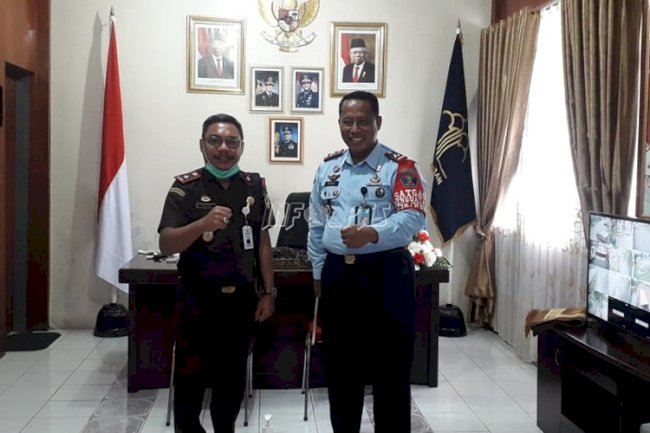 Kalapas Ambon Terima Kunjungan Kacabjari Banda Naira