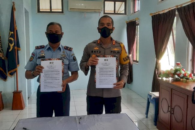 Tingkatkan Sinergitas, Lapas Piru Sepakati Mou dengan Polres SBB
