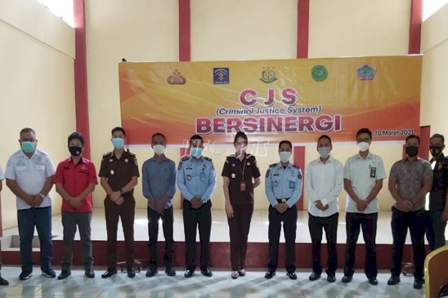Karutan Manado Hadiri Kegiatan Criminal Justice System Bersinergi