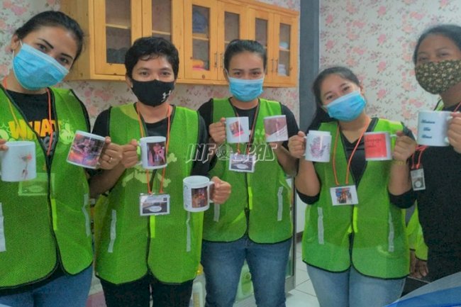 Tak Hanya Laki-laki, WBP Perempuan Juga Bisa Menyablon