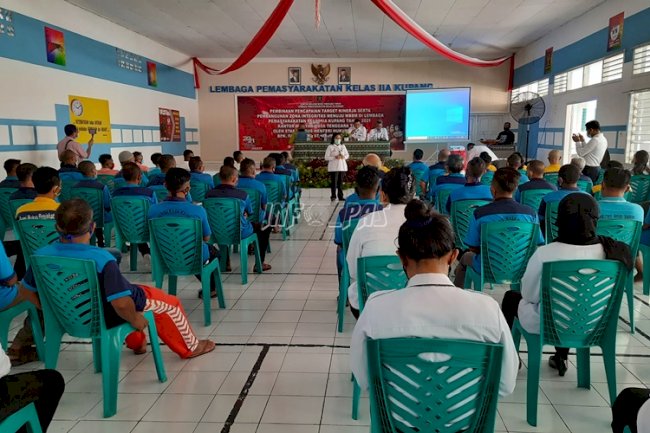 WBP Lapas Kupang Dikenalkan Cara Pengolahan Sampah Organik