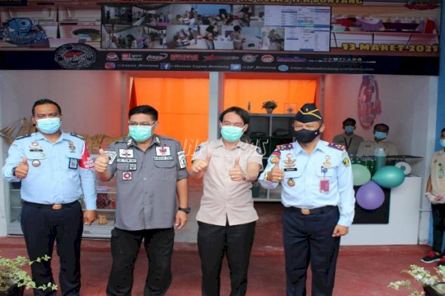 Jadi yang Pertama, Lapas Bontang Luncurkan Aplikasi Kasir Penatu