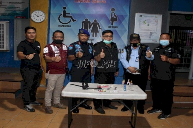  Satops Patnal Kaltim Gelar Operasi Kepatuhan & Razia di Lapas Bontang
