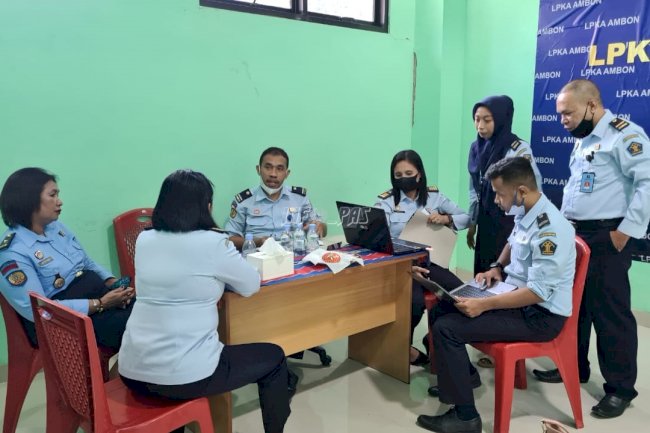 Pastikan Kinerja Optimal, Kanwil Kumham Maluku Sambangi LPKA Ambon