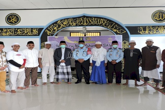 Lapas Ambon Gelar Peringatan Isra Mikraj