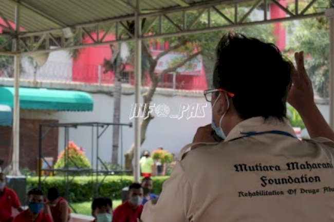 Peserta Rehabilitasi Rutan Cipinang Dibekali Sains Adiksi