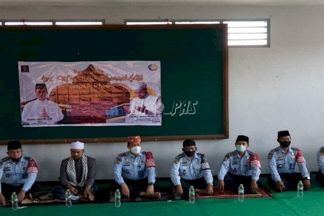 Pengajian Isra Mikraj, Momentum Lapas Bondowoso Sambut Ramadan