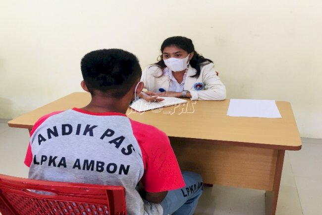 Tes Kepribadian, Anak LPKA Ambon Jalani Asesmen