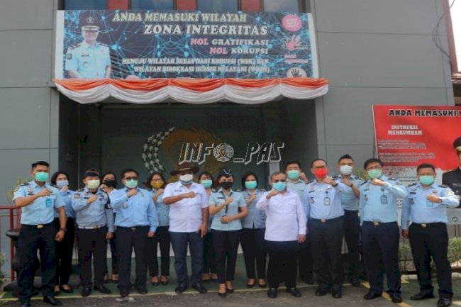 Staf Khusus Menteri Sambangi Rutan Manado, Ini Pesannya