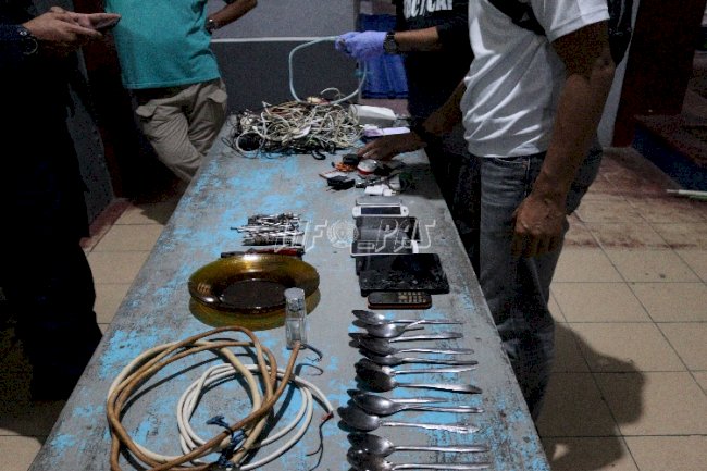 Razia Blok WBP, Satops Patnal Lapas Padang Temukan Ini