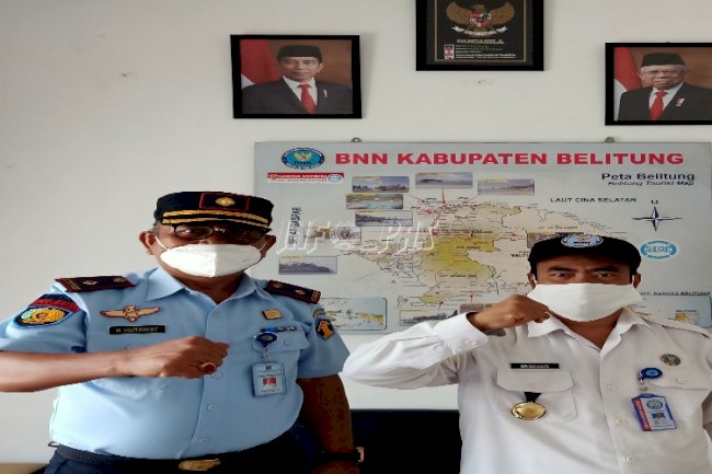 Lapas Tanjungpandan Perkuat Sinergi P4GN dengan BNNK Belitung