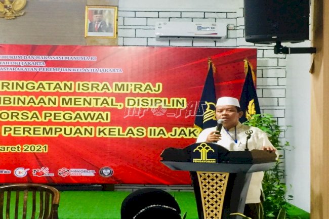 Bina Mental Petugas LPP Jakarta Melalui Isra Mikraj