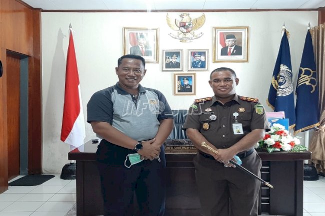 Jalin Sinergi, Kalapas Ambon Terima Kunjungan Kajari Maluku Tengah