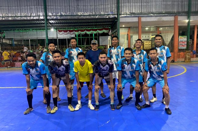 Jalin Sinergi, Lapas Muara Teweh Tanding Futsal Lawan Kejari Barito Utara