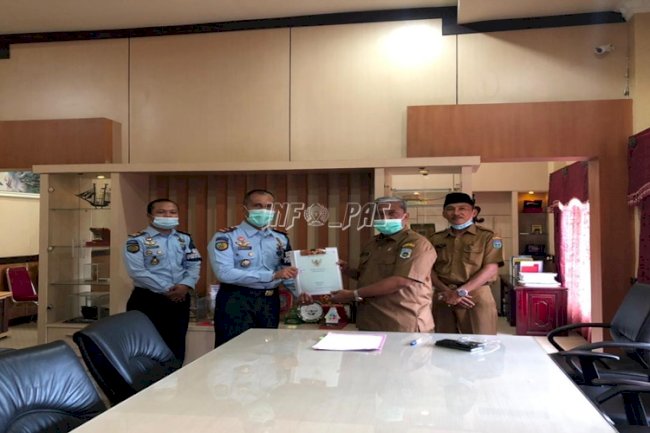 Urus Hibah Tanah, Kalapas Sarolangun Sambangi Pemkab Sarolangun