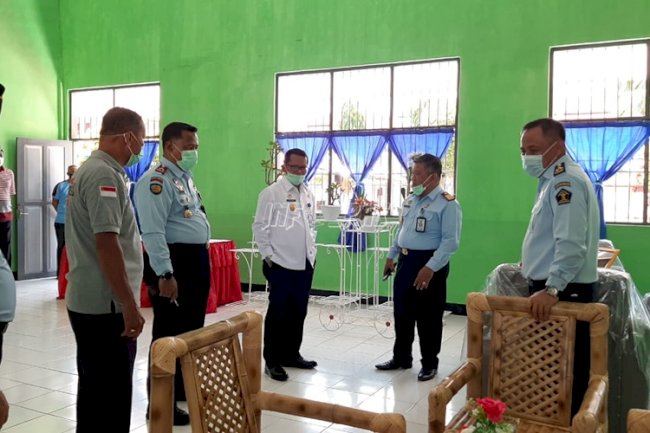 Sesditjenpas Puji Kebersihan Lapas Ambon