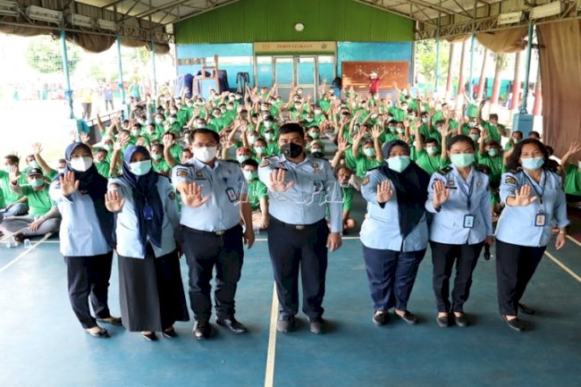 Warga Binaan Pemasyarakatan Peringati Hari Tuberkulosis Sedunia