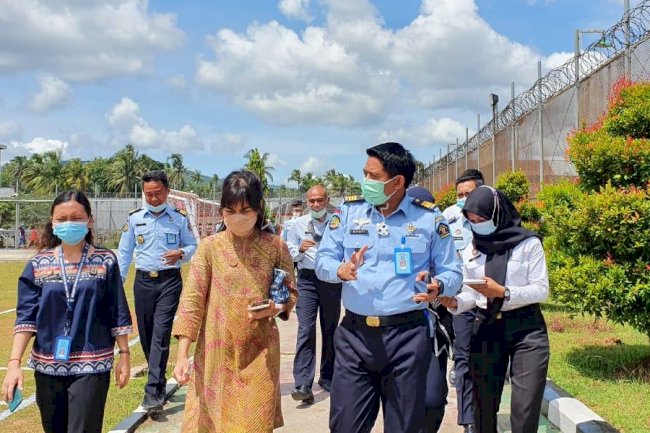 Ditjen HAM Apresiasi Layanan Publik Berbasis HAM Lapas Cilegon