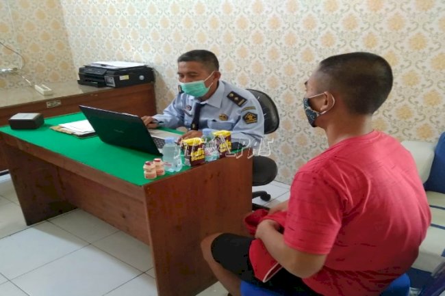 PK Bapas Palangka Raya Dampingi ABH di Polres Katingan