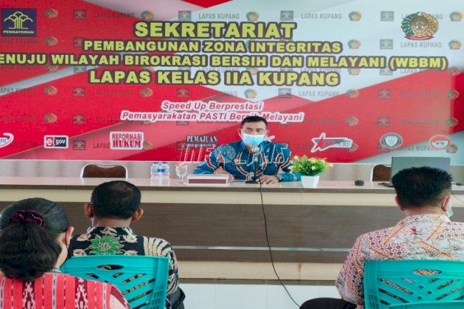 Kalapas Kupang Tekankan Pelayanan Profesional melalui Corporate University