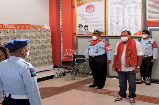 Kunjungi Lapas Ambon, Ini Pujian Wamenkumham