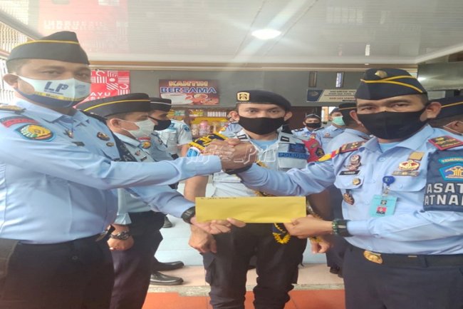 Kalapas Kukuhkan Tim Satops Patnal Lapas Lhoksukon